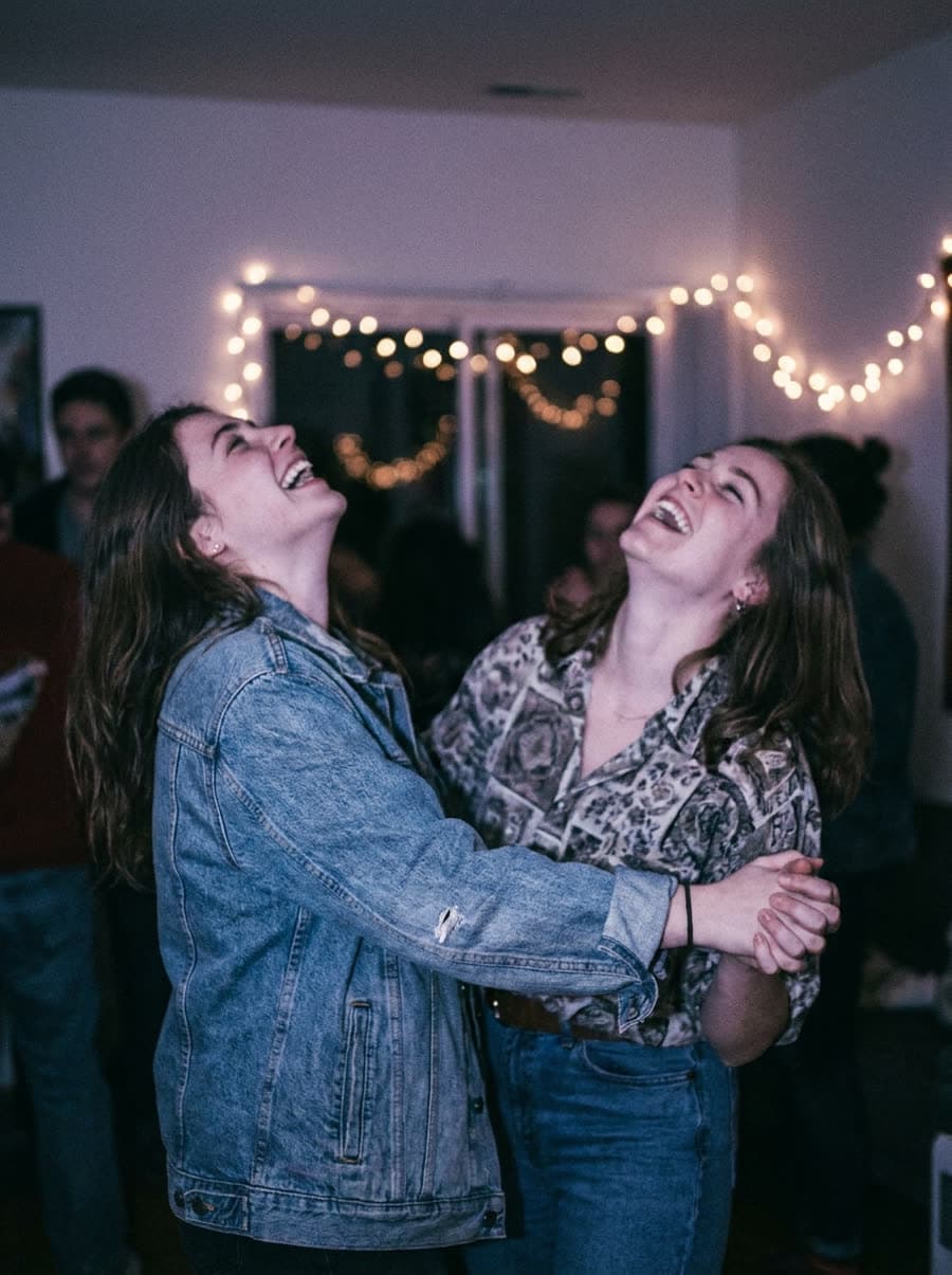 At parties